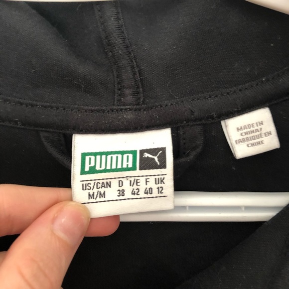 Black Puma Sweater - Picture 4 of 5